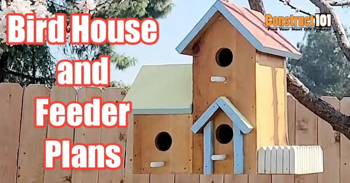 Bird House Plans  Free PDF Download - Construct