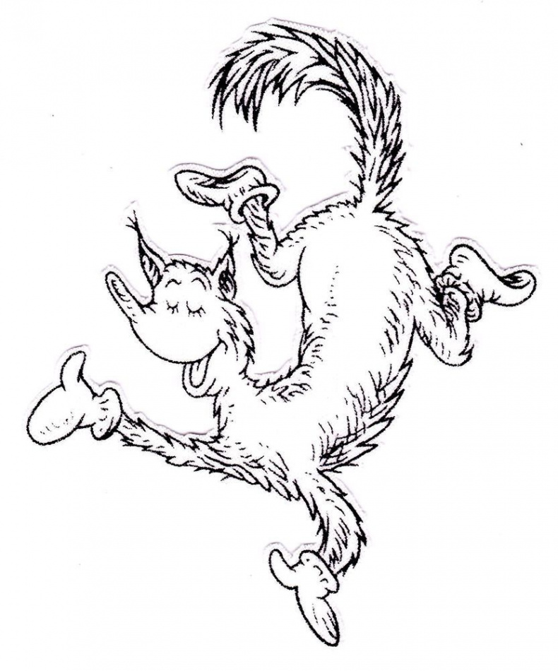 dr seuss coloring pages fox in socks - Free dr Seuss Coloring