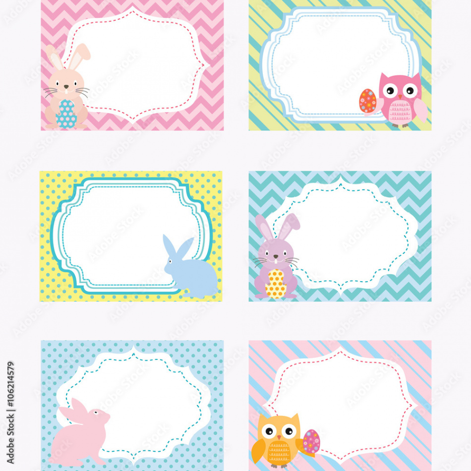 Easter Printable Labels Set