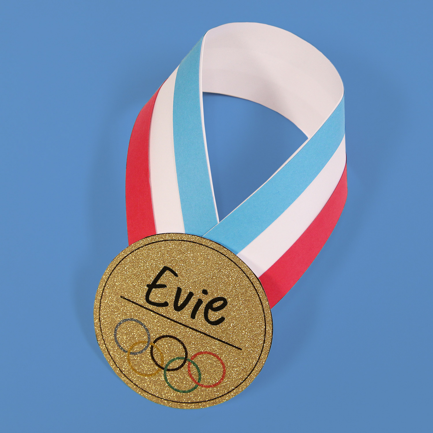 Gold Medals Craft - Free Printable Download