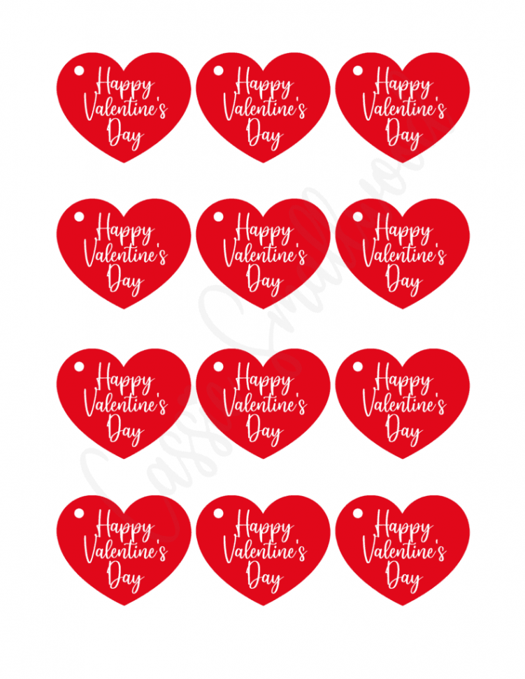 Insanely Cute Printable Happy Valentine