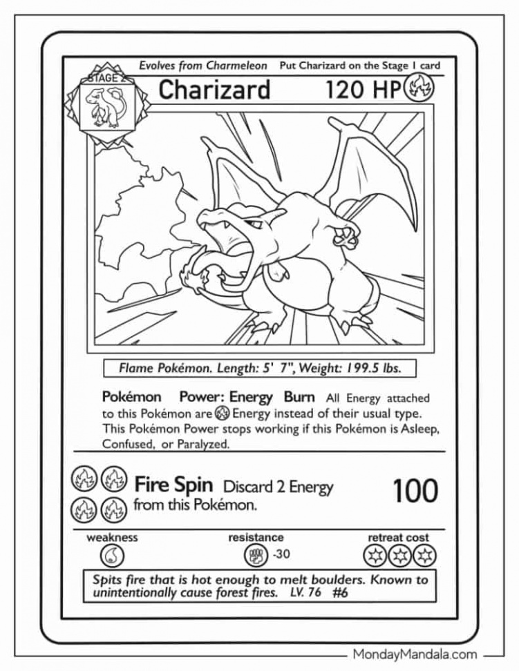 Pokemon Coloring Pages (Free PDF Printables)