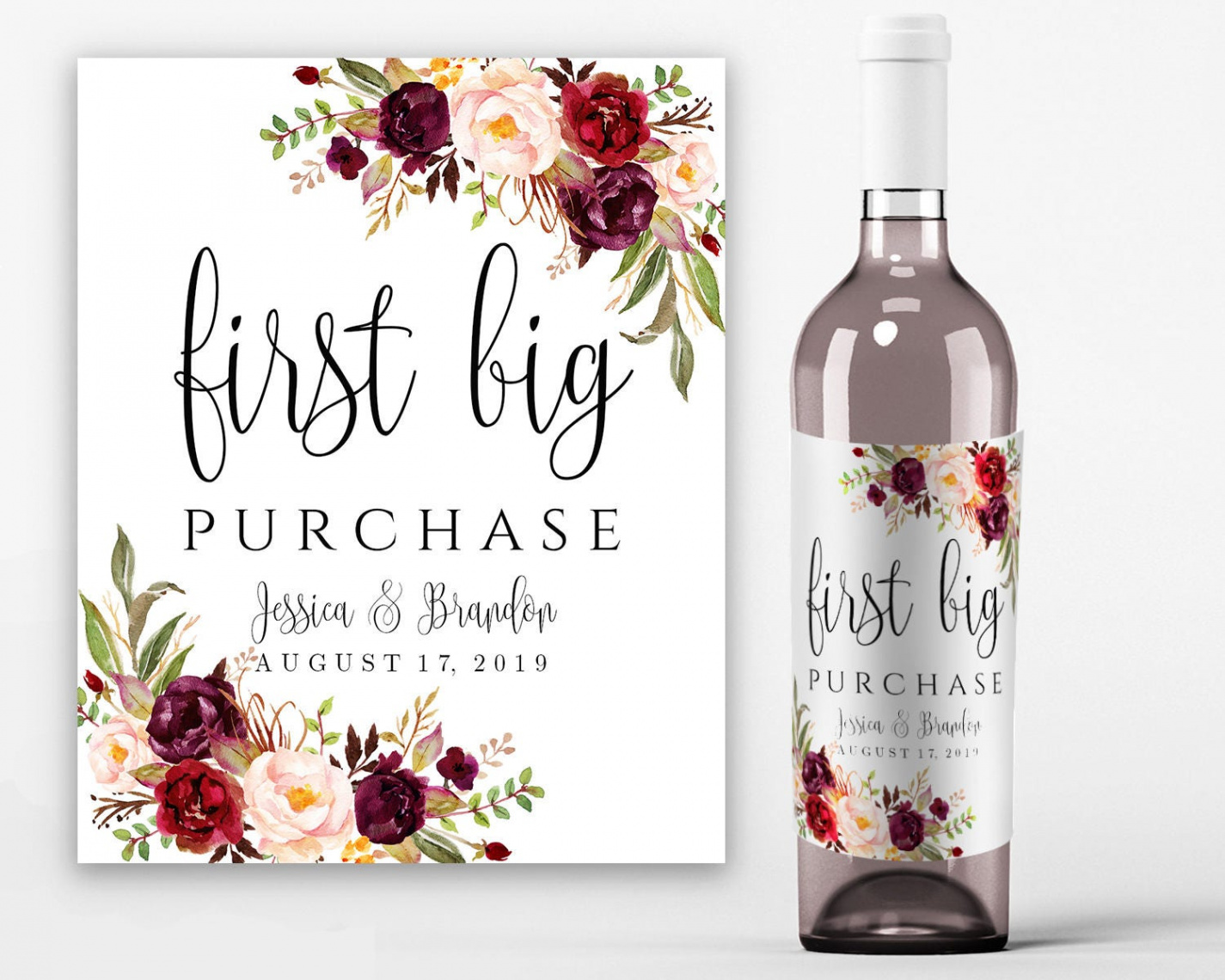 Printable Wine Label Template Wine Bottle Labels Bridal Wine