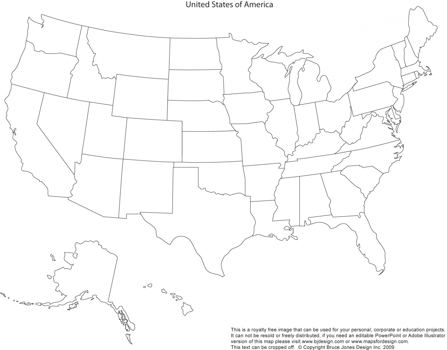 US State Outlines, No Text, Blank Maps, Royalty Free • Clip art