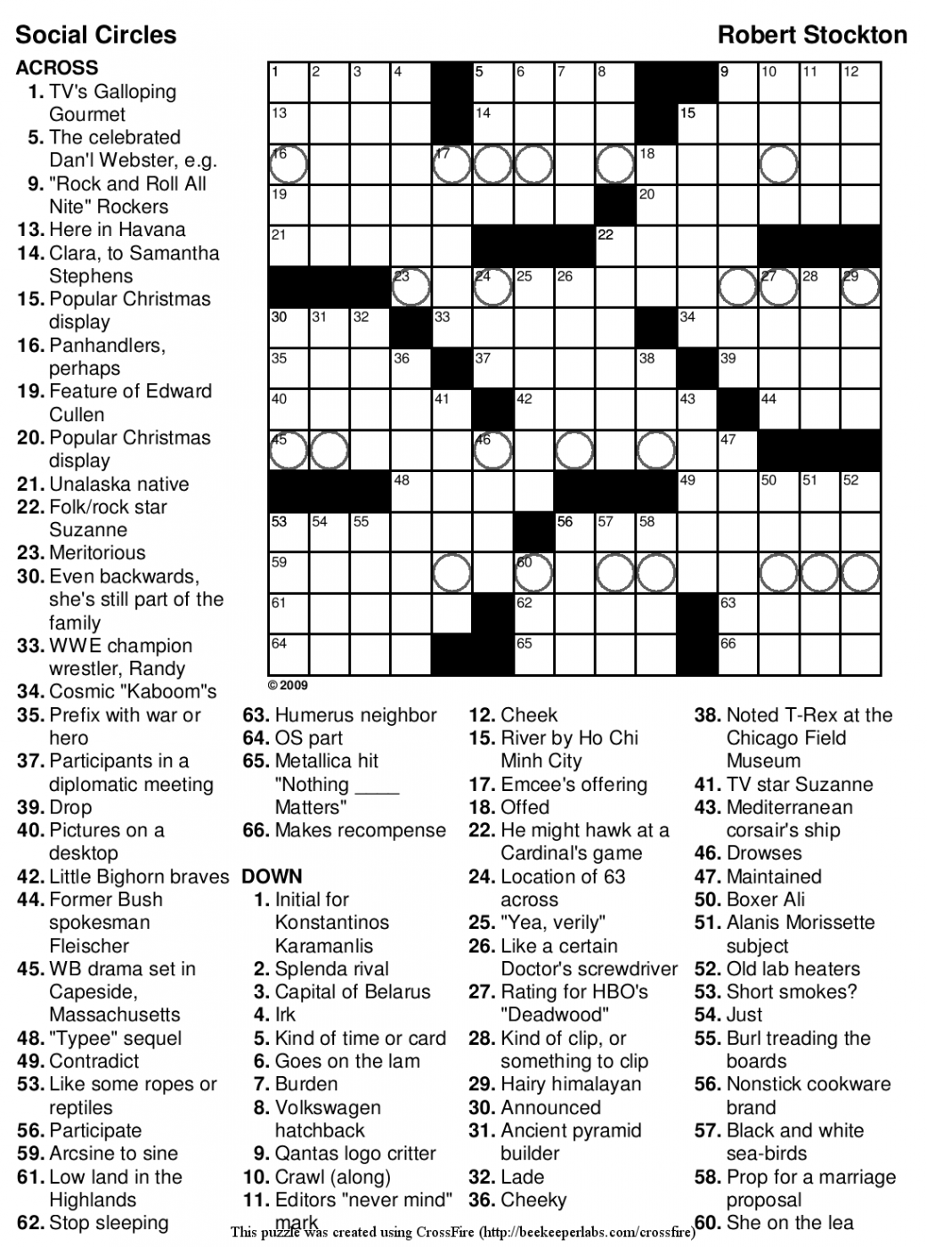 ✓Best + Crossword puzzles printable PDF Images - You Calendars