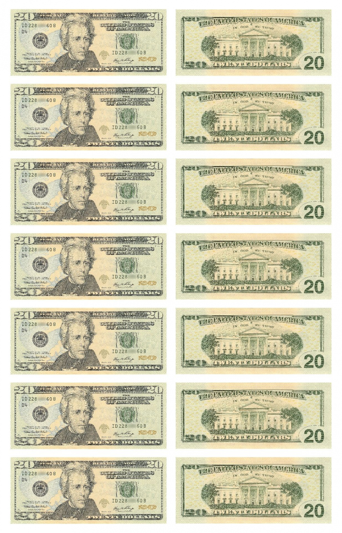 Best Printable Play Money Actual Size PDF for Free at