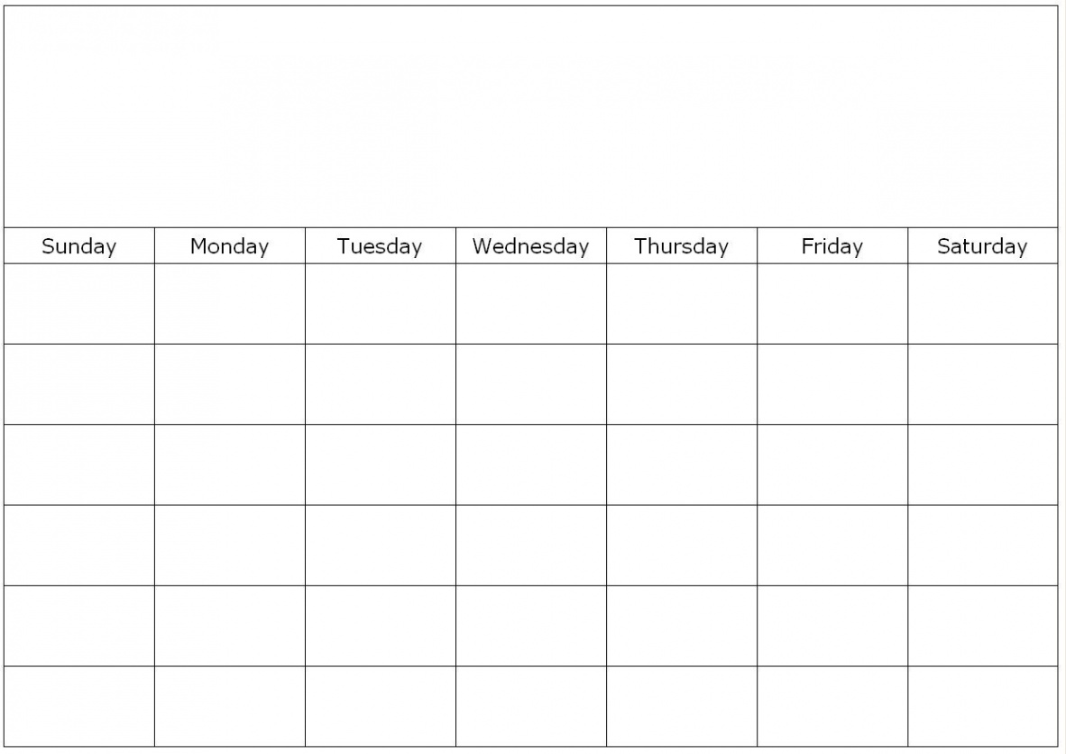 blank calendar  Blank calendar template, Blank monthly calendar