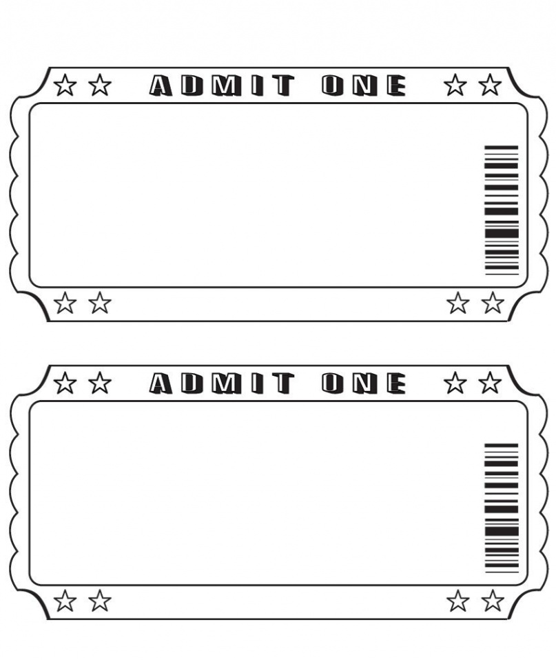 blank ticket   Printable tickets, Ticket template printable