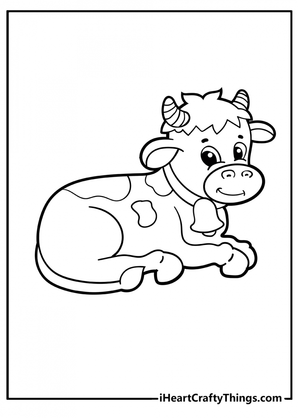 Cow Coloring Pages (% Free Printables)