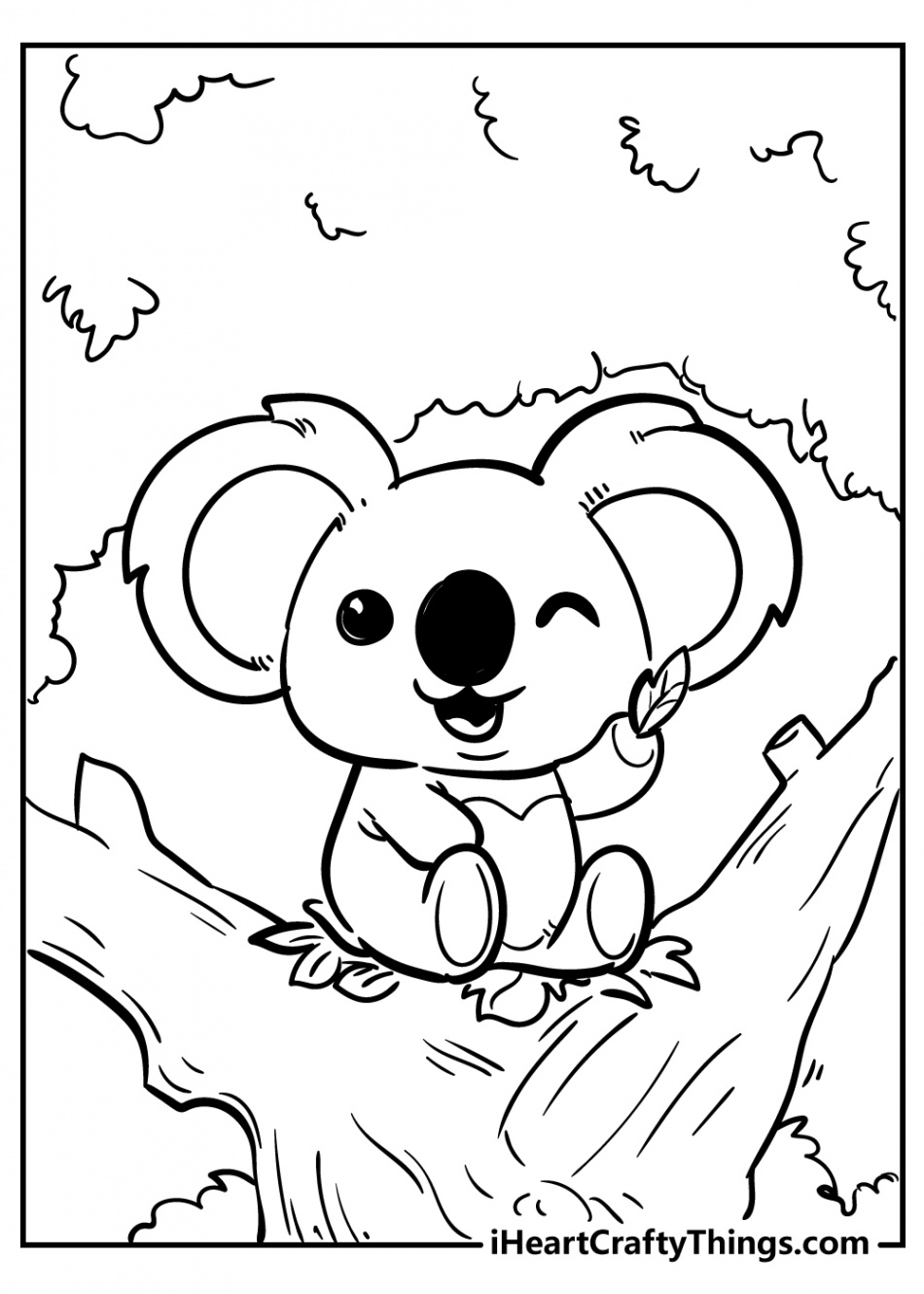 Cute Animals Coloring Pages (% Free Printables)