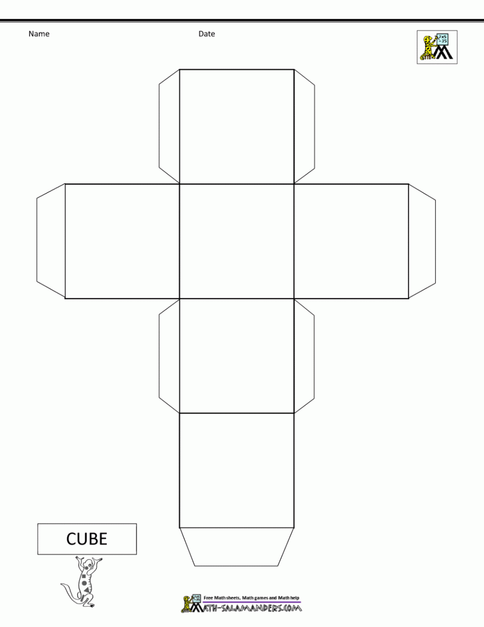 d Geometric Shapes - Nets