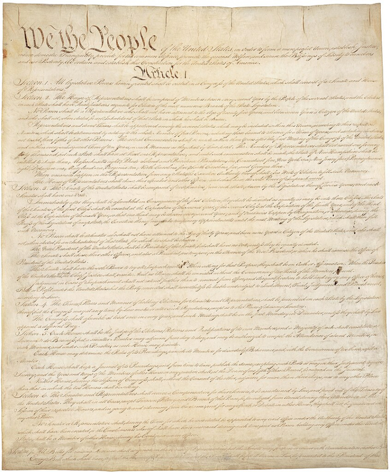 Datei:Constitution of the United States, page