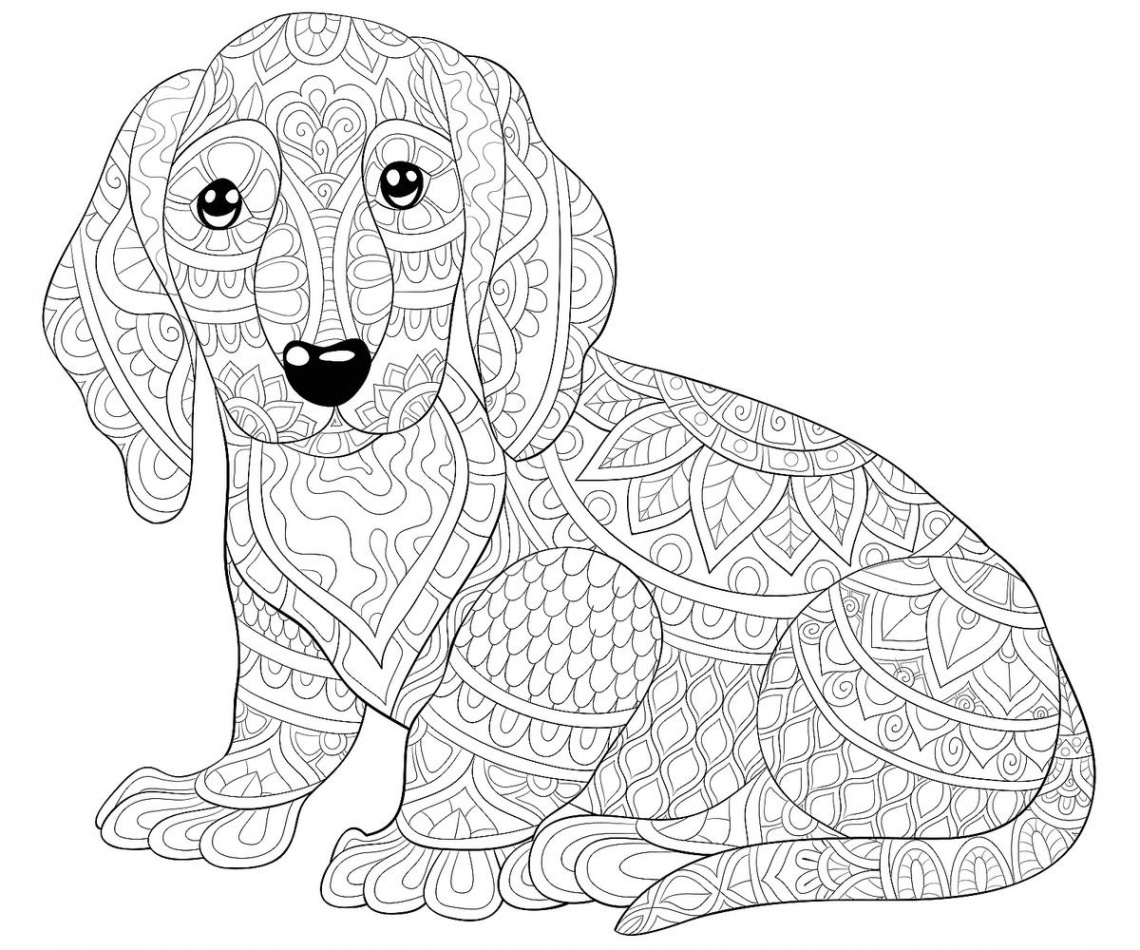 Dog Coloring Pages: Free Printable Coloring Pages of Dogs for Dog