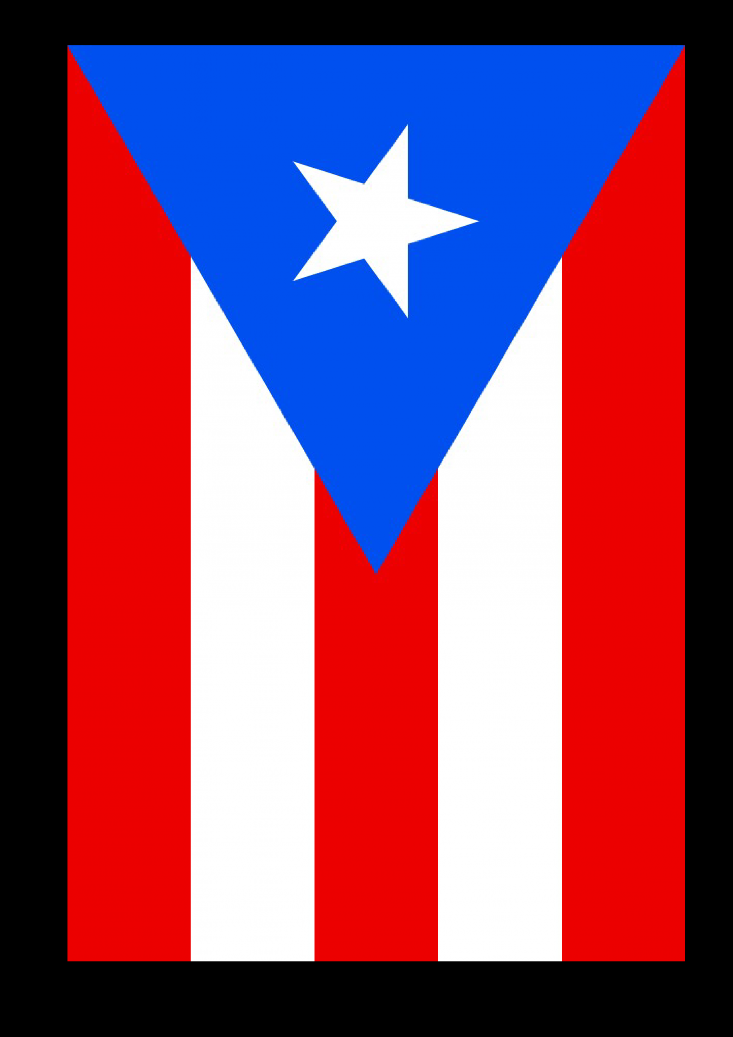 Download this free printable Puerto Rico template A flag, A flag