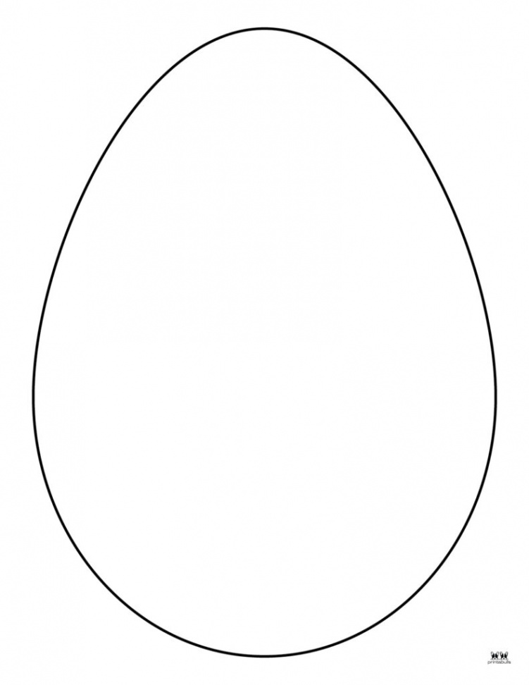 Easter Egg Templates & Coloring Pages -  FREE Pages  Printabulls