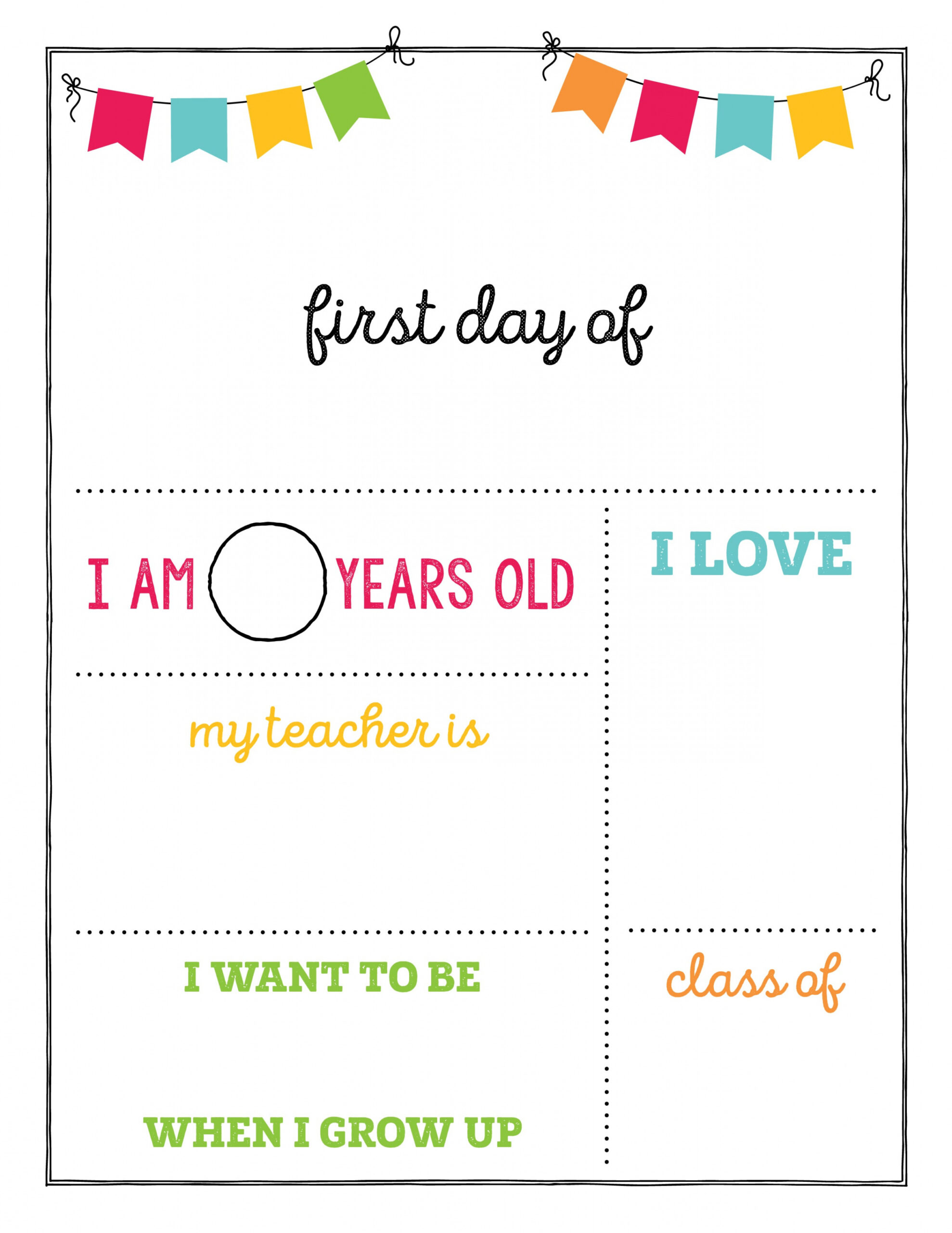 Free Back To School Printables for the Busy Mom! – Party Hop Shop