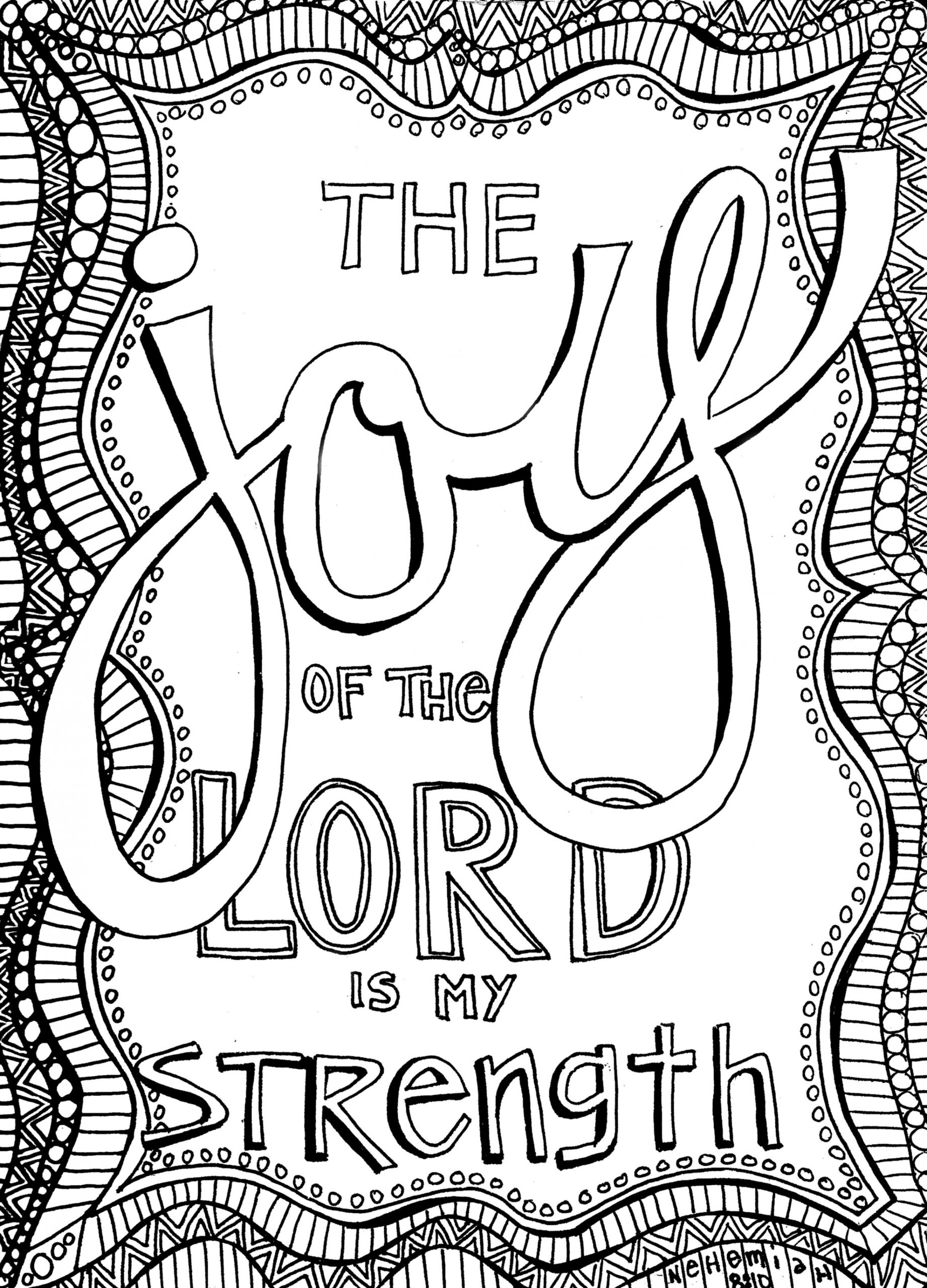 Free Christian Coloring Pages for Adults - Roundup - JoDitt Designs