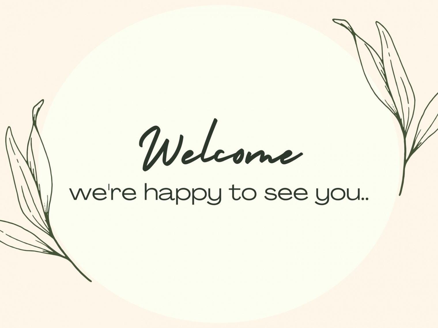 Free custom printable welcome yard sign templates  Canva