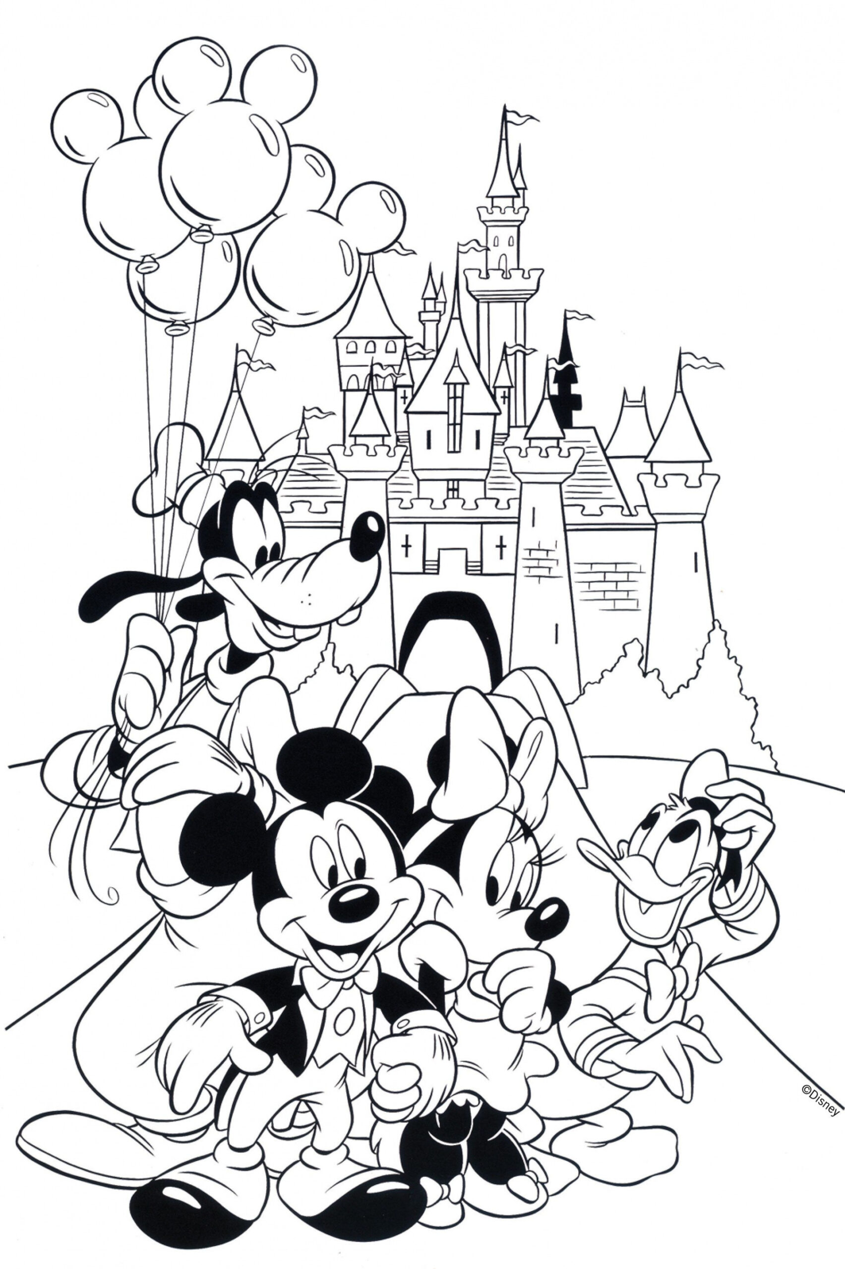 Free Disney Coloring Page! #Printable  Disney coloring pages