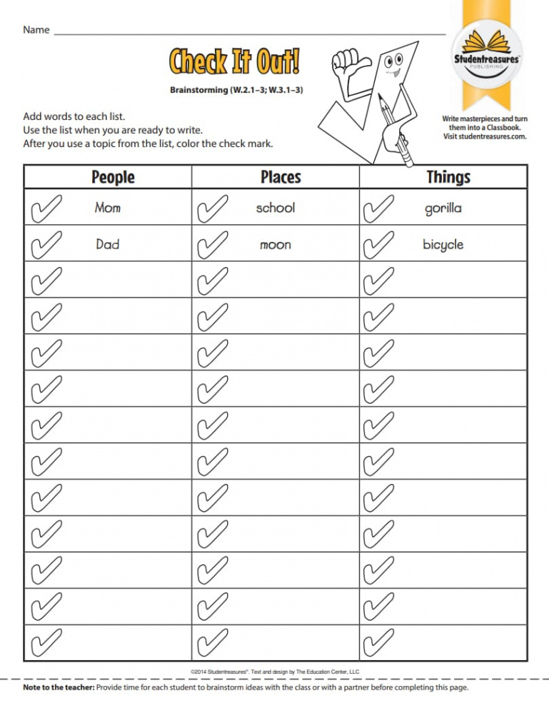 FREE rd Grade Writing Worksheets  Studentreasures