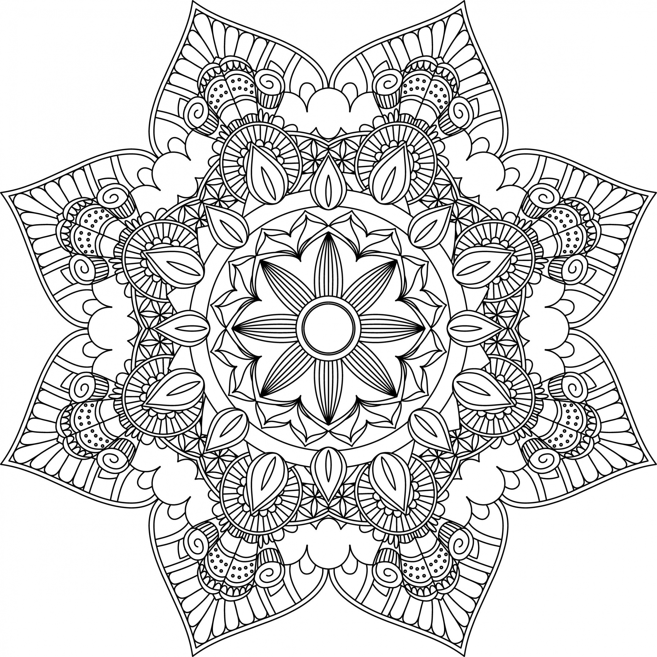 Mandala Coloring Pages, Adult Coloring Sheet, Printable Coloring Page,  Grown up Coloring, Printable Art Color, Anti-Stress Coloring,