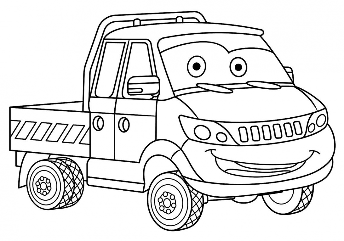 Moving Vehicle Coloring Pages:  Fun Cars, Trucks, Trains (and