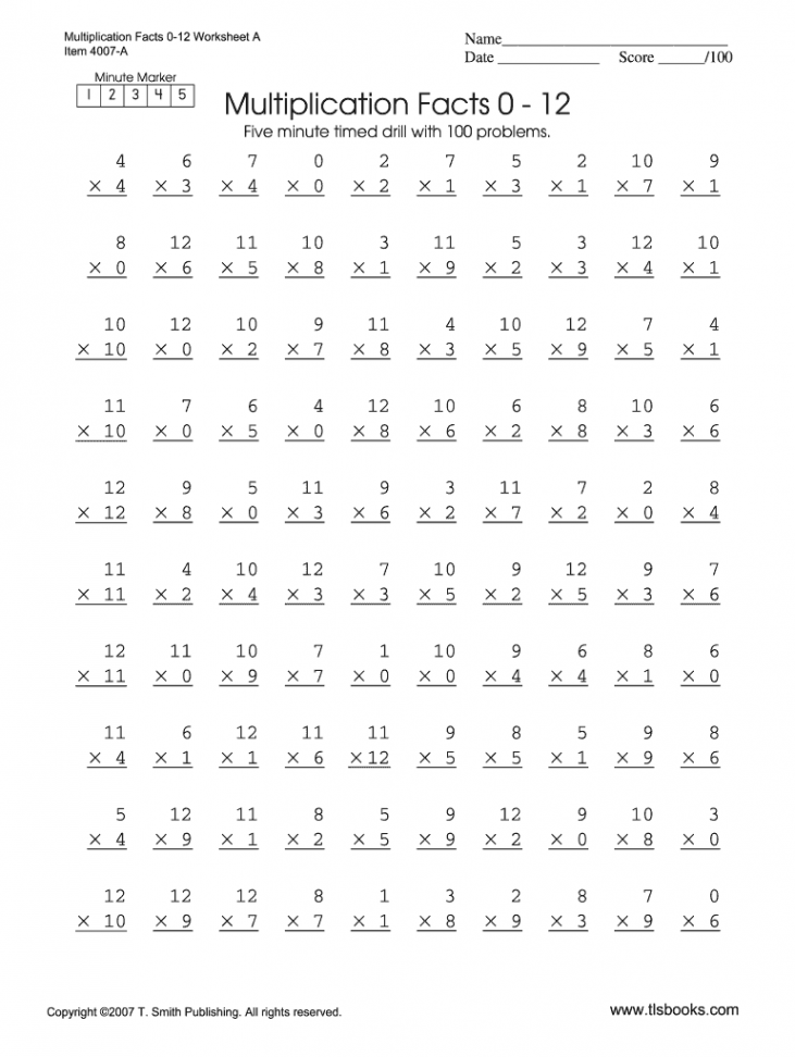 Multiplication facts   printable pdf: Fill out & sign online