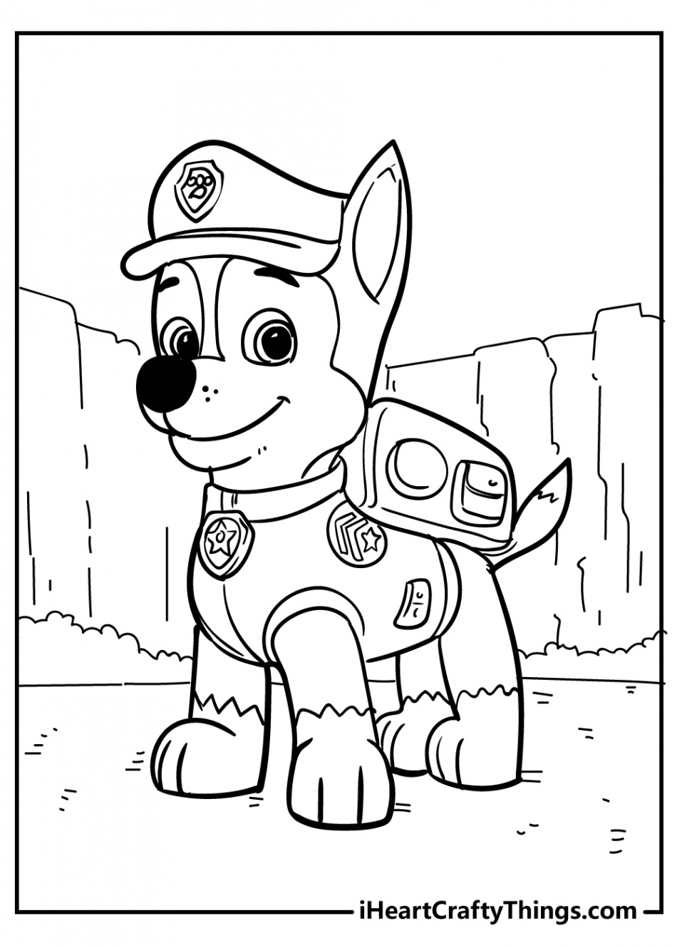 Paw Patrol Coloring Pages (% Free Printables)