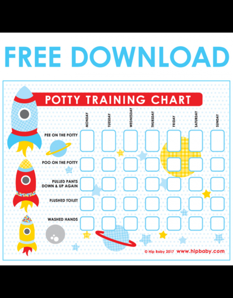 Potty Training Chart FREE DOWNLOAD - Vancouver