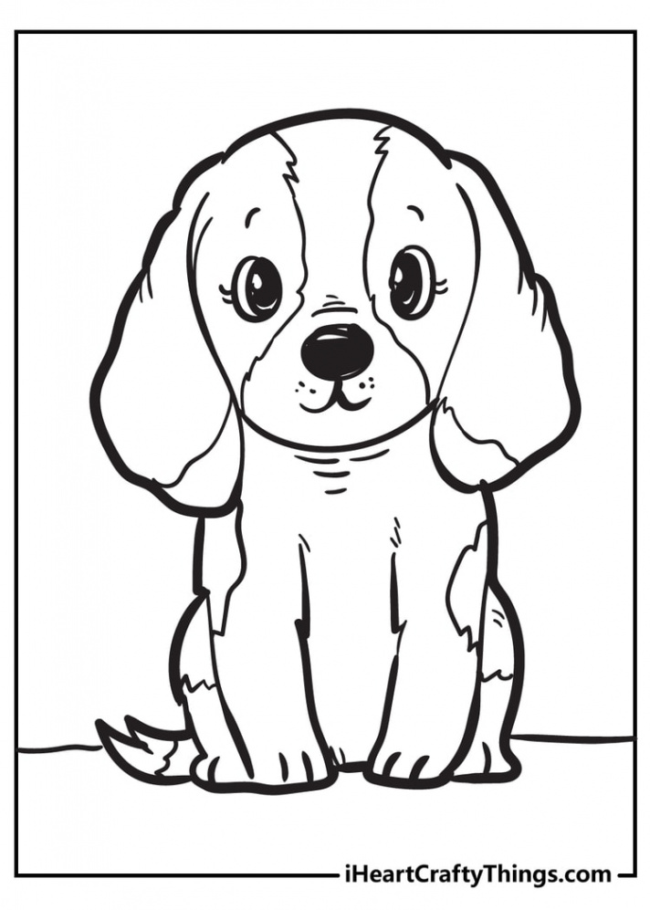 Puppy Coloring Pages (% Free Printables)