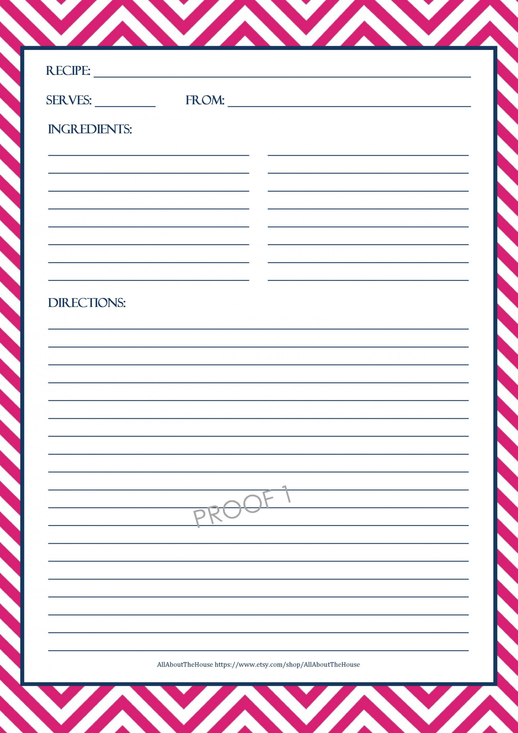 Related image  Recipe cards template, Recipe template, Printable