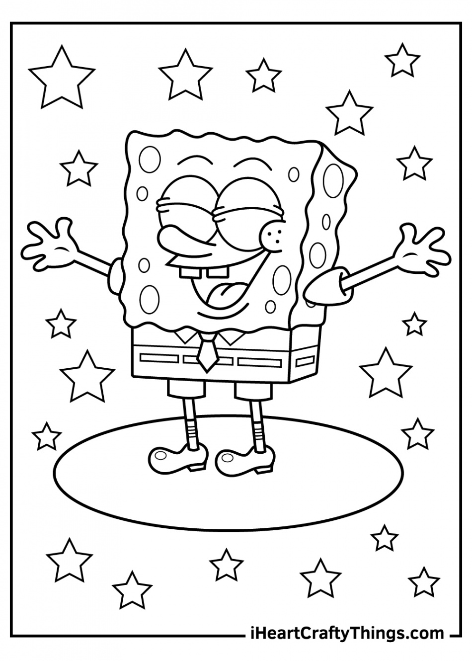 Spongebob Coloring Pages (% Free Printables)