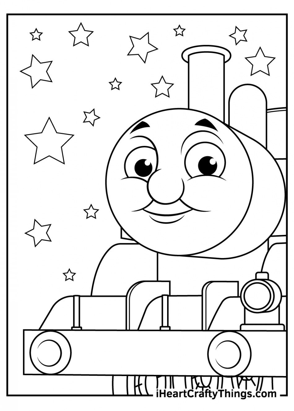 Thomas The Train Coloring Pages (% Free Printables)