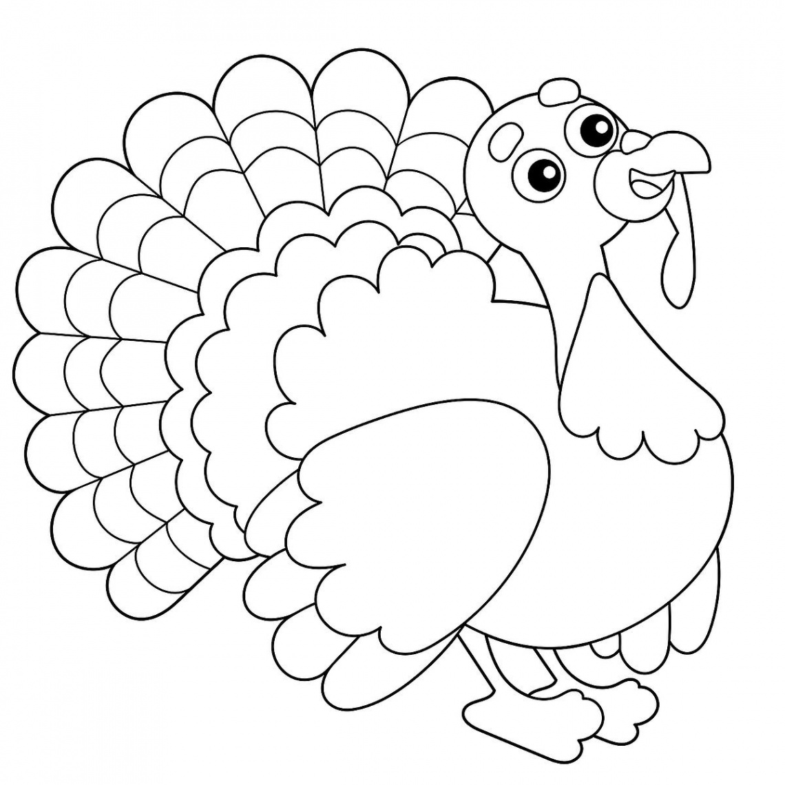 Turkey Coloring Pages: Free & Fun Printable Coloring & Activity