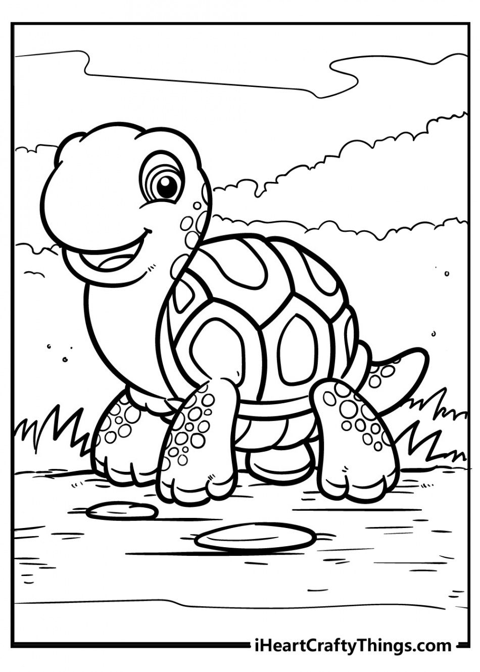 Turtle Coloring Pages (% Free Printables)