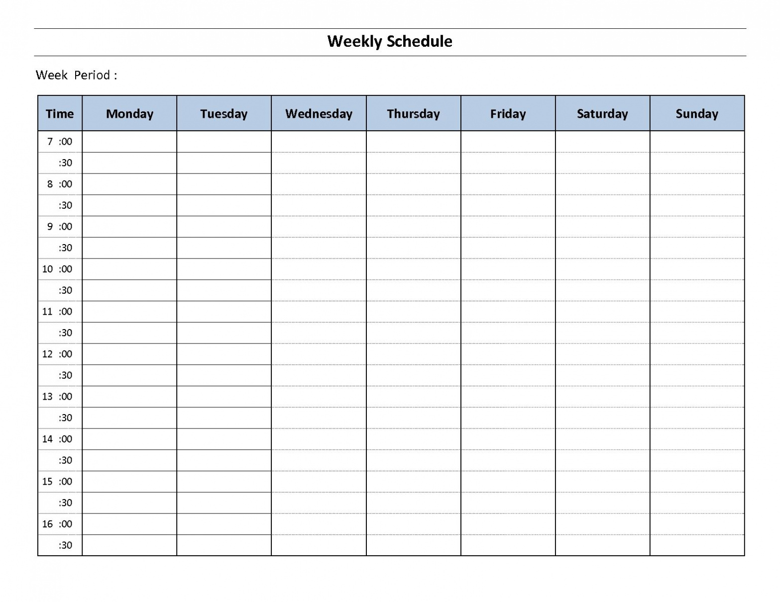 weekly calendar template word week calendar template top