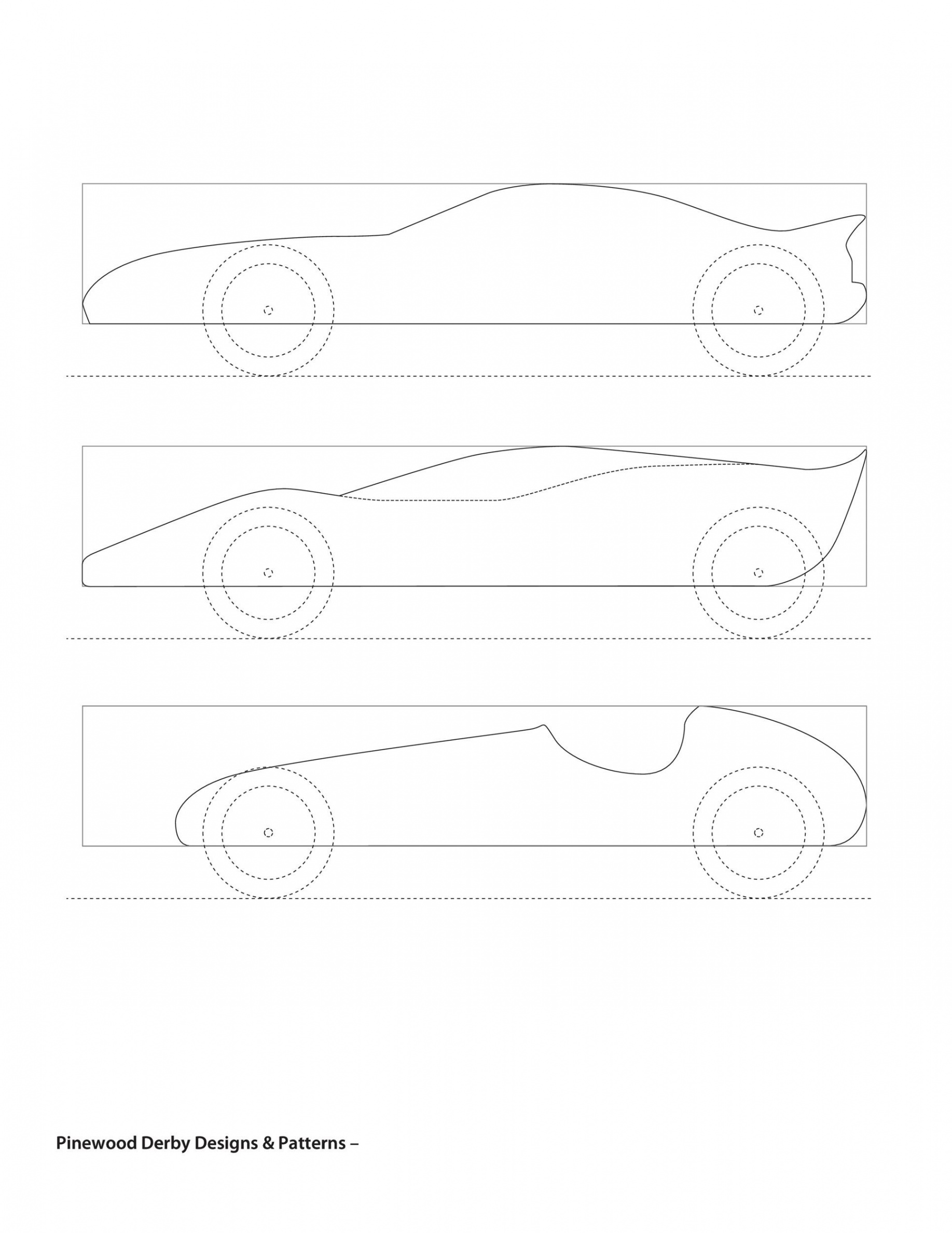 Awesome Pinewood Derby Car Designs & Templates ᐅ TemplateLab