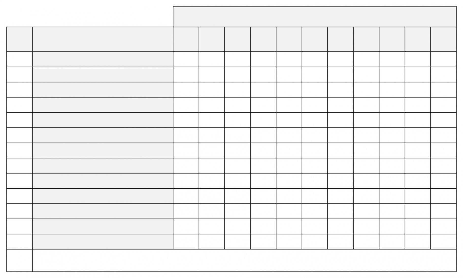 Best Printable Blank Chart With Lines PDF for Free at