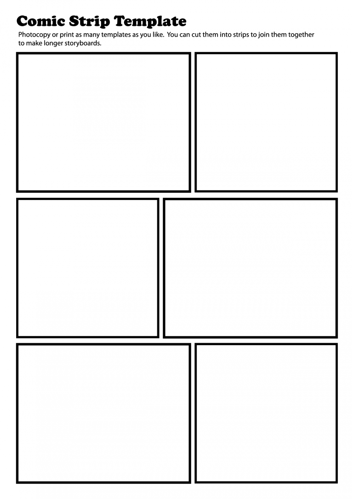 comic strip  Comic strip template, Book creator, Business