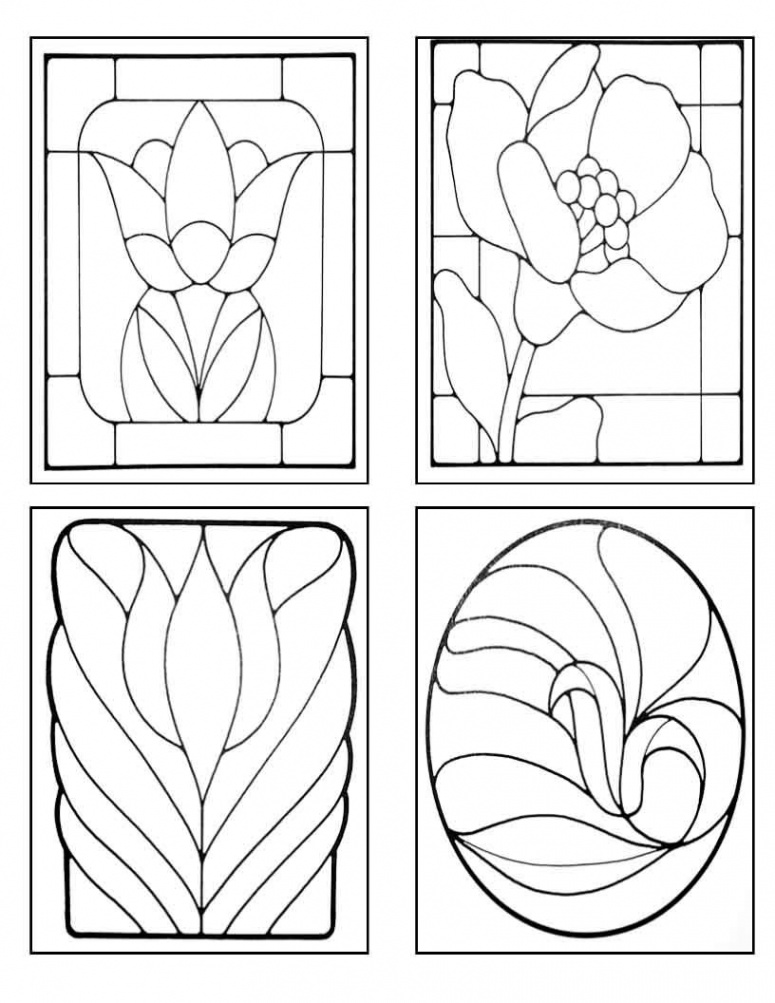 Design Patterns for Stained Glass & Flower Vase Projects  Stained