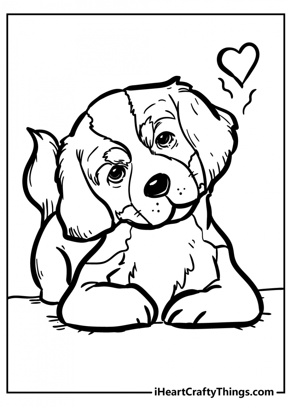 Dog Coloring Pages (% Free Printables)