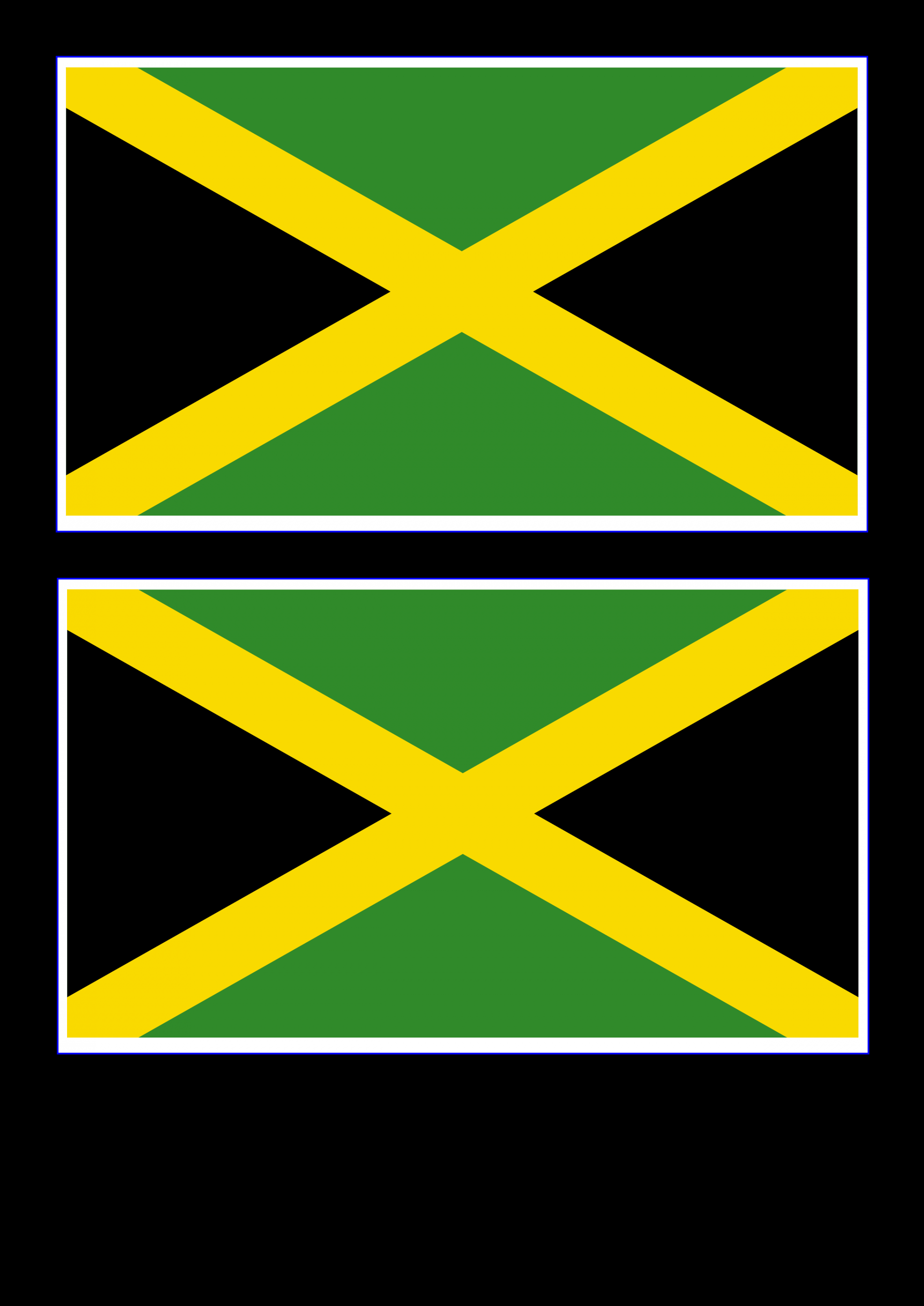 Download this free printable Jamaica template A flag, A flag,