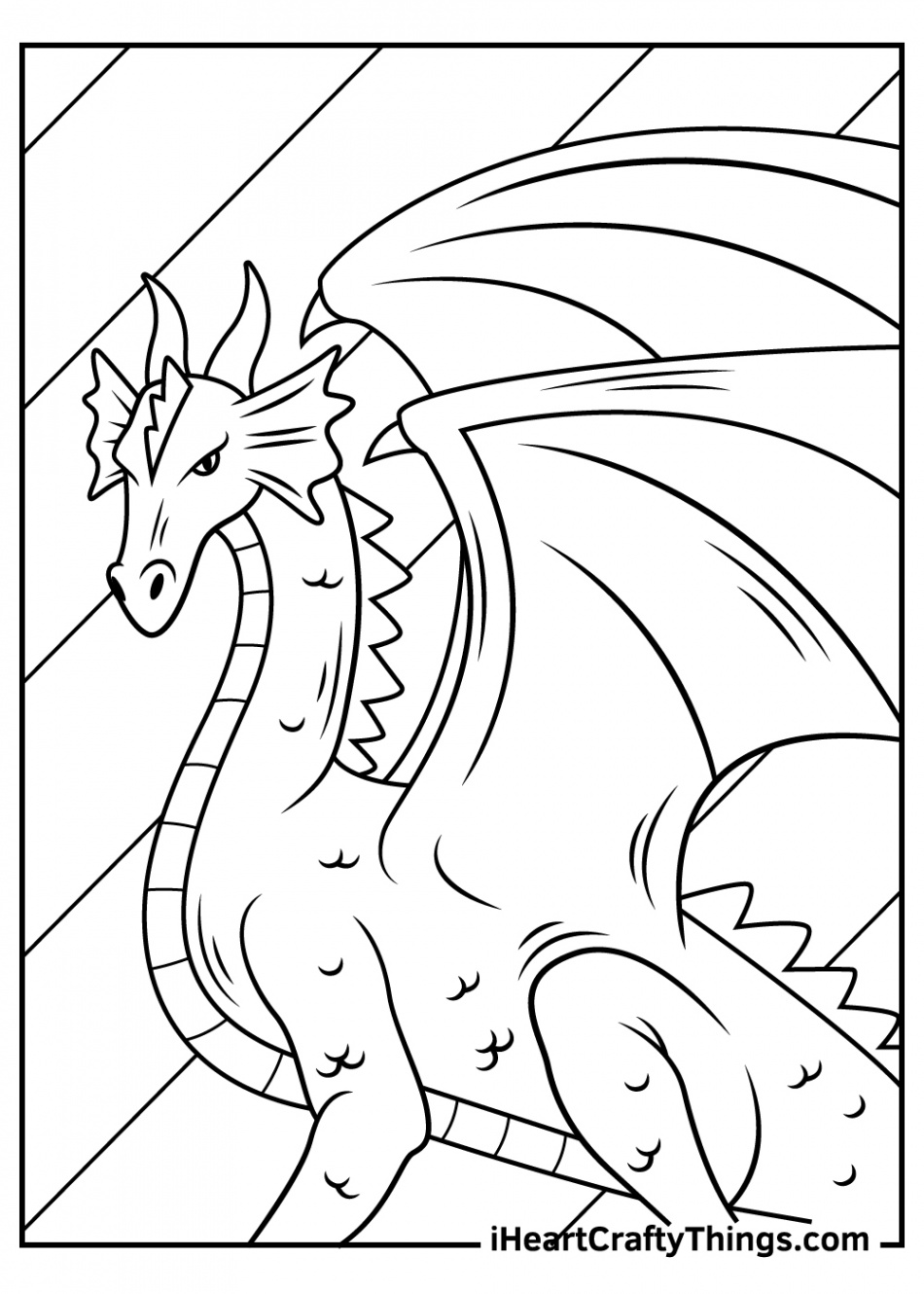 Dragon Coloring Pages (% Free Printables)