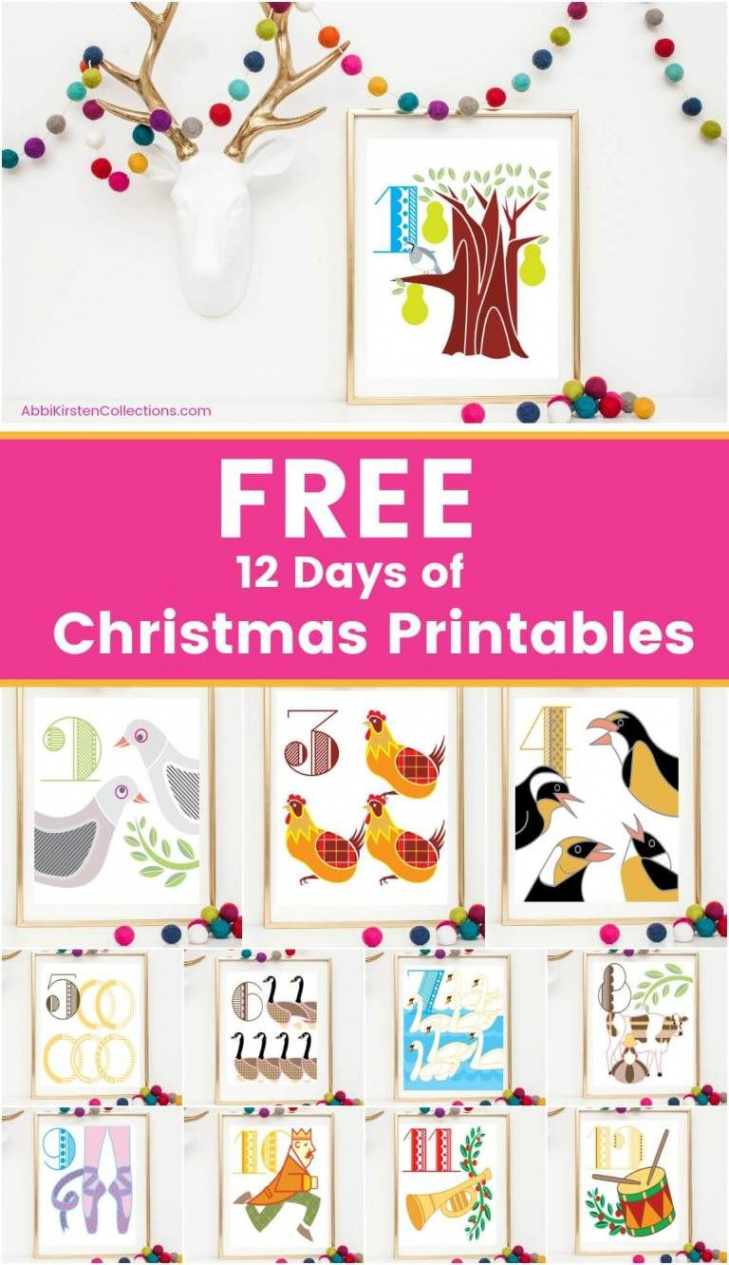 Festive Christmas Printables: Free Wall Art for Your Home