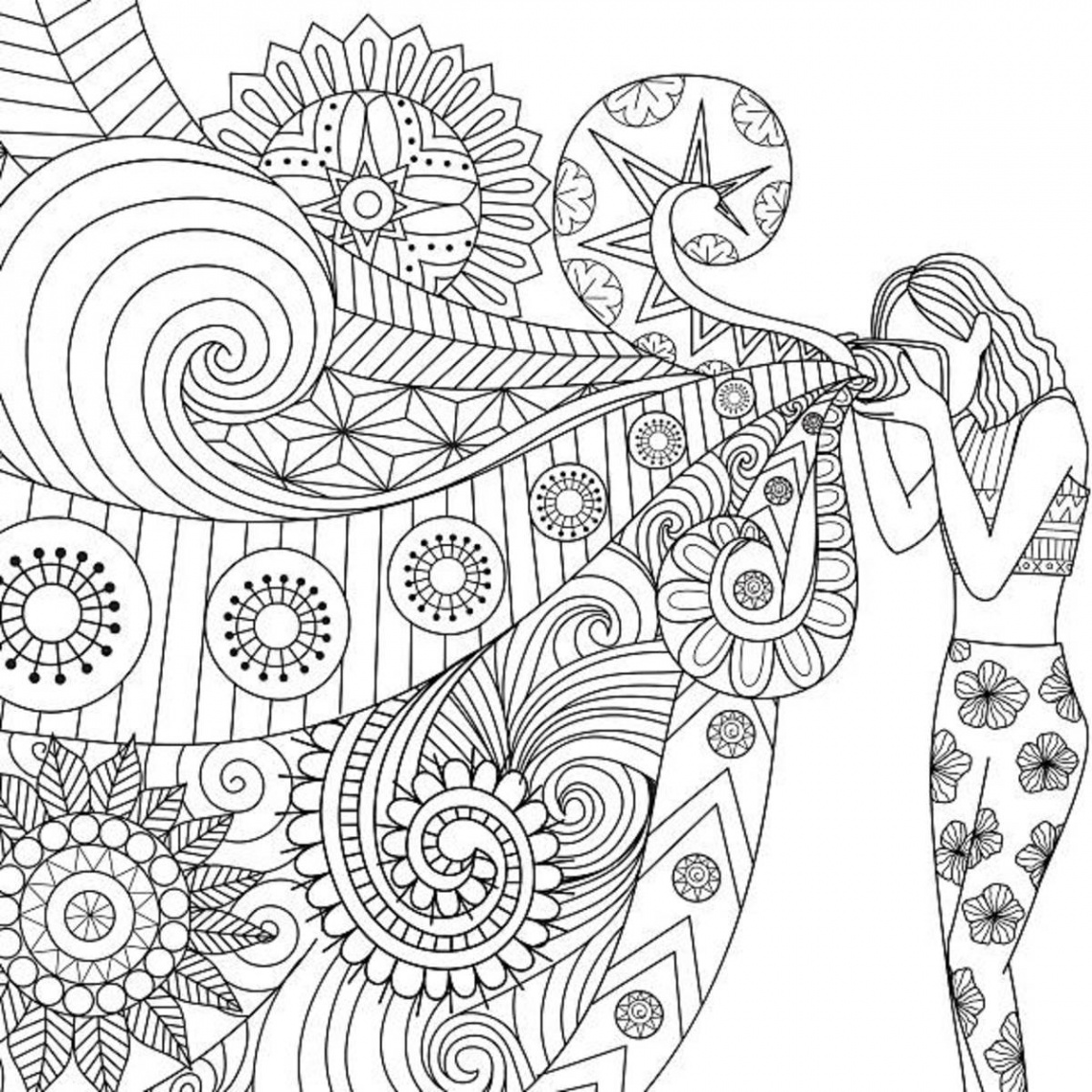 Free Printable Coloring Pages for Adults - Parade