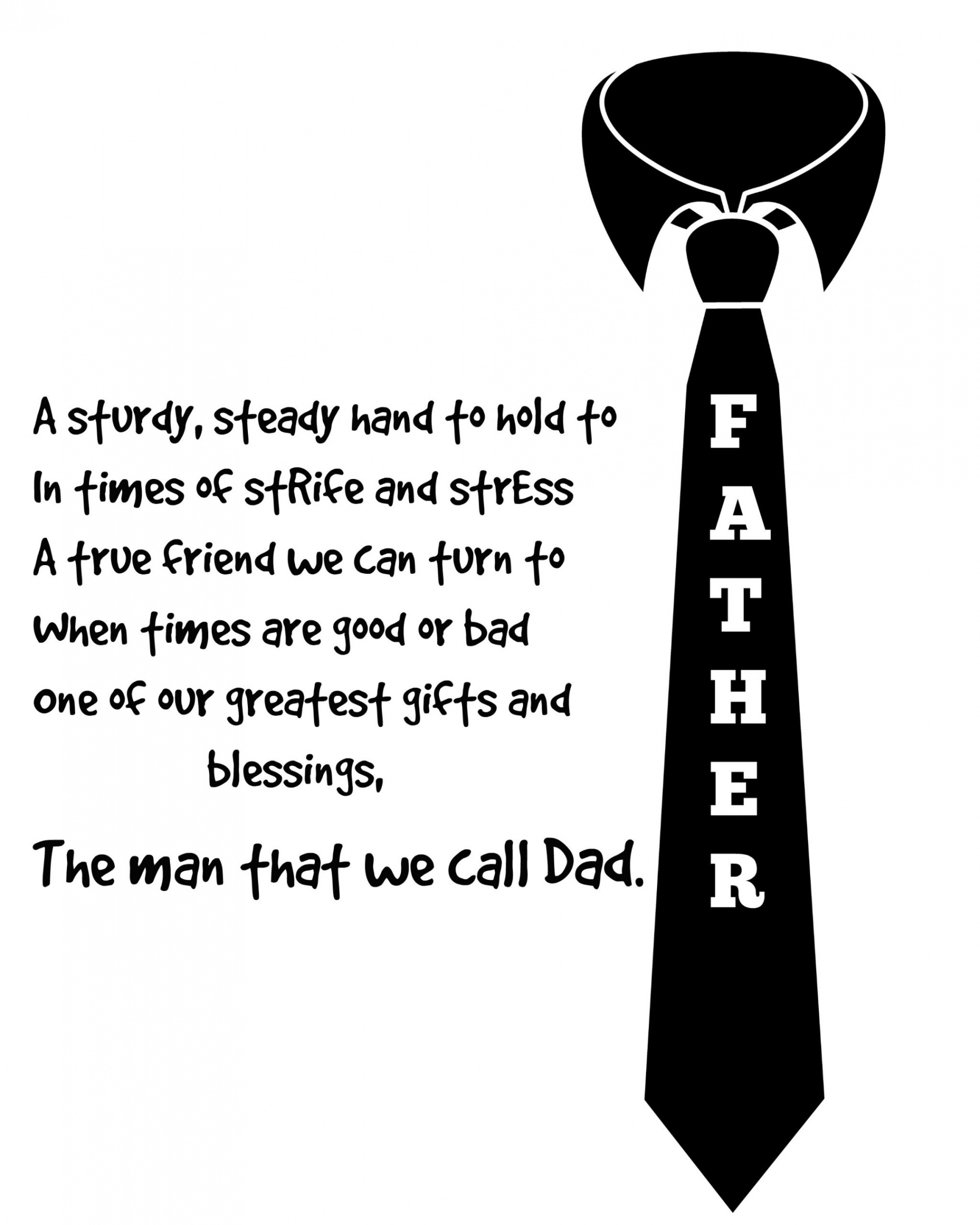 Free Printable Father