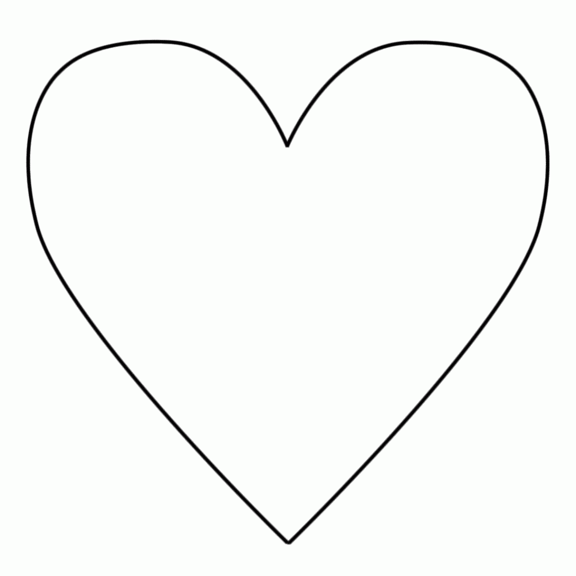 Free Printable Heart Coloring Pages For Kids  Heart coloring