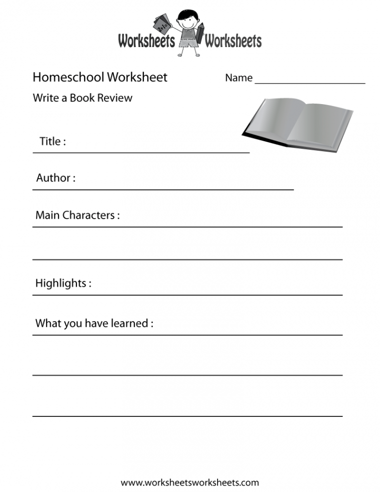 Free Printable Homeschool English Worksheet  Homeschool