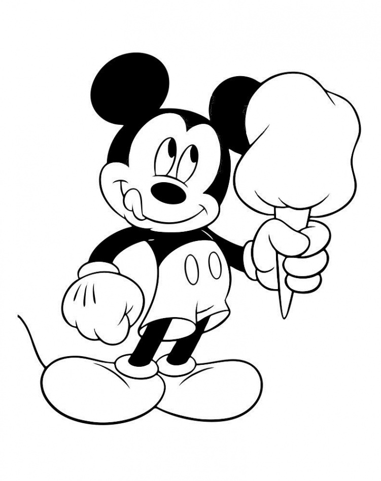 Free Printable Mickey Mouse Coloring Pages For Kids  Mickey mouse