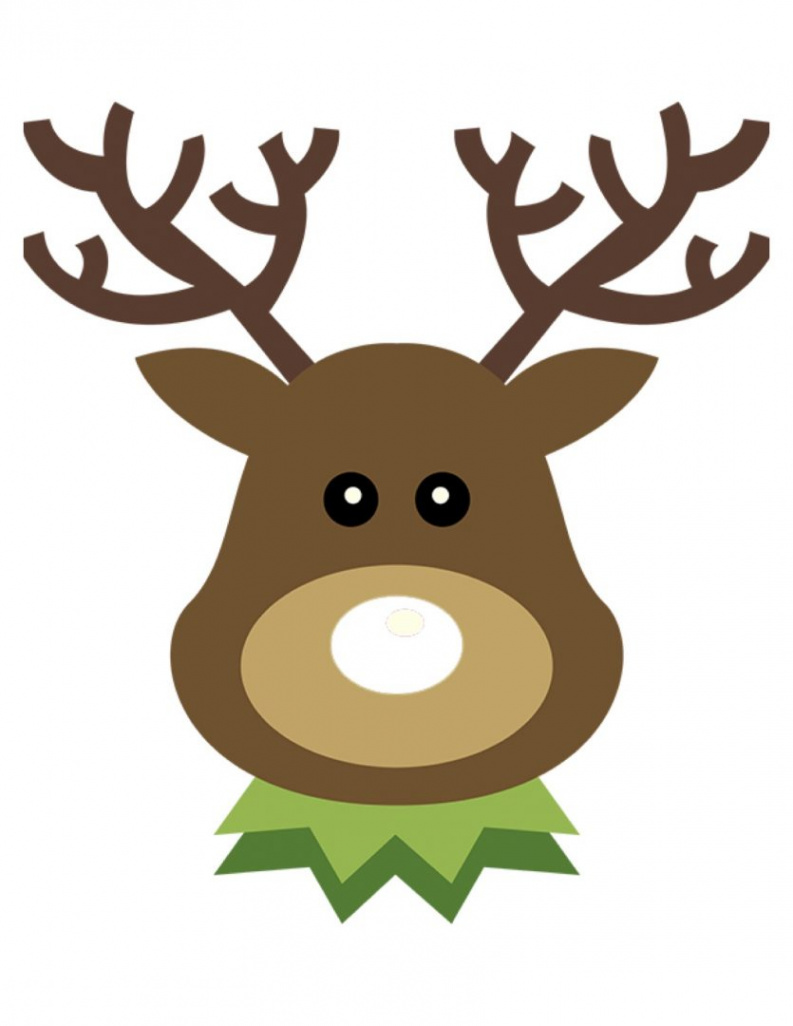 Free Printable Pin the Nose on Rudolph Christmas Game - Always